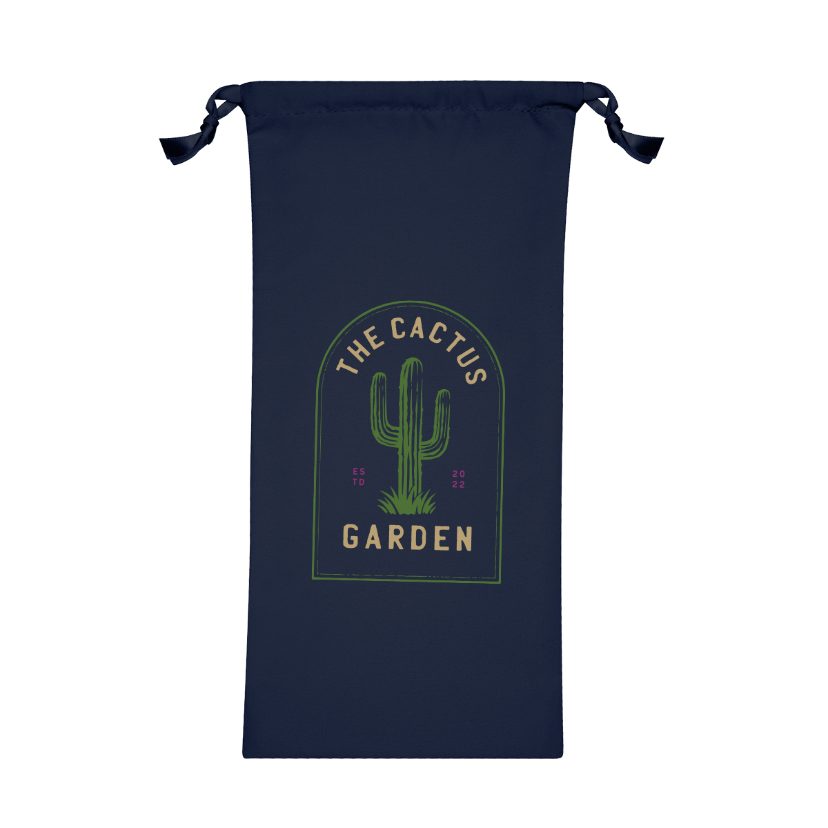 100% Polyester Pouch With Drawstring