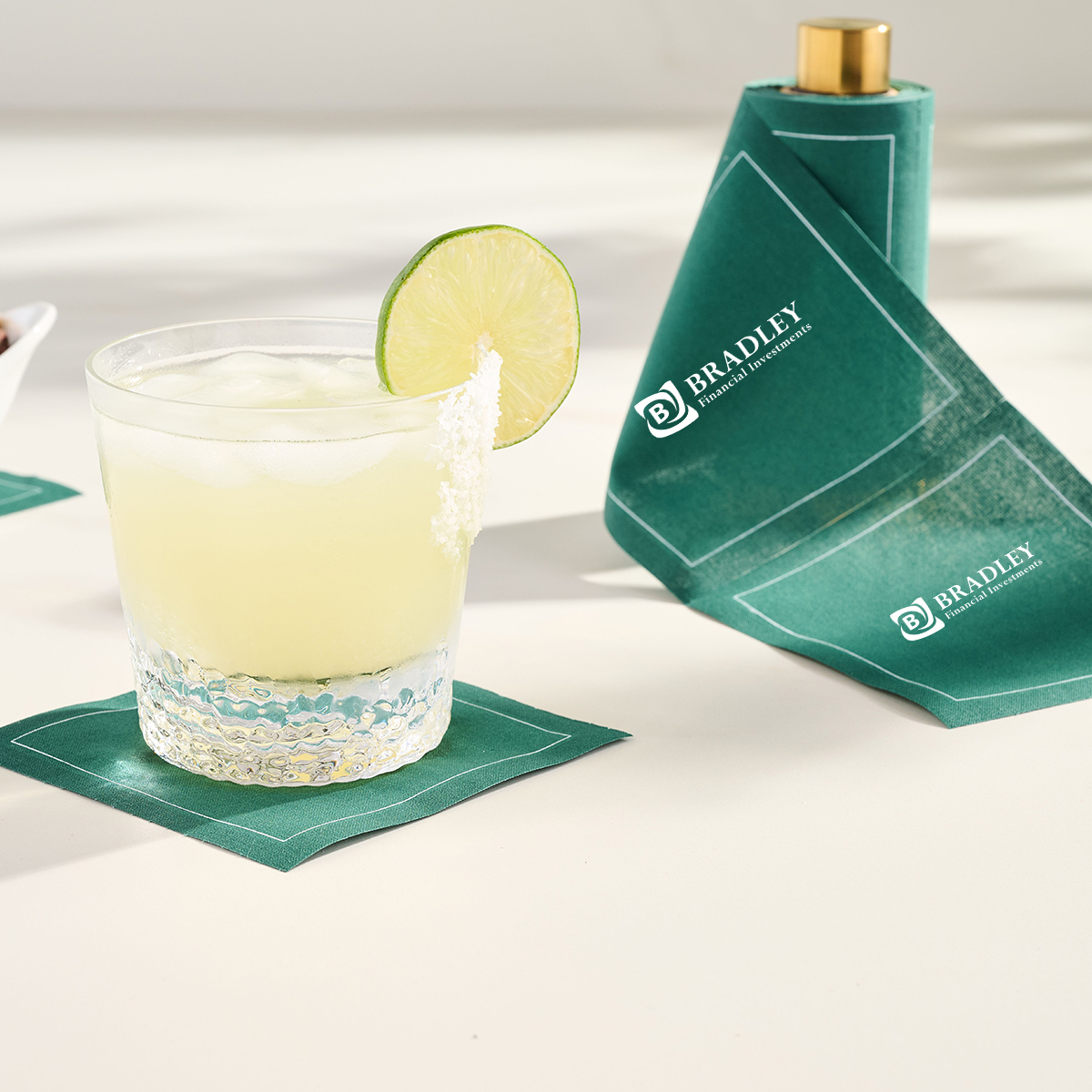 Toasting With Tara Roll Of 50 Cocktail Napkins