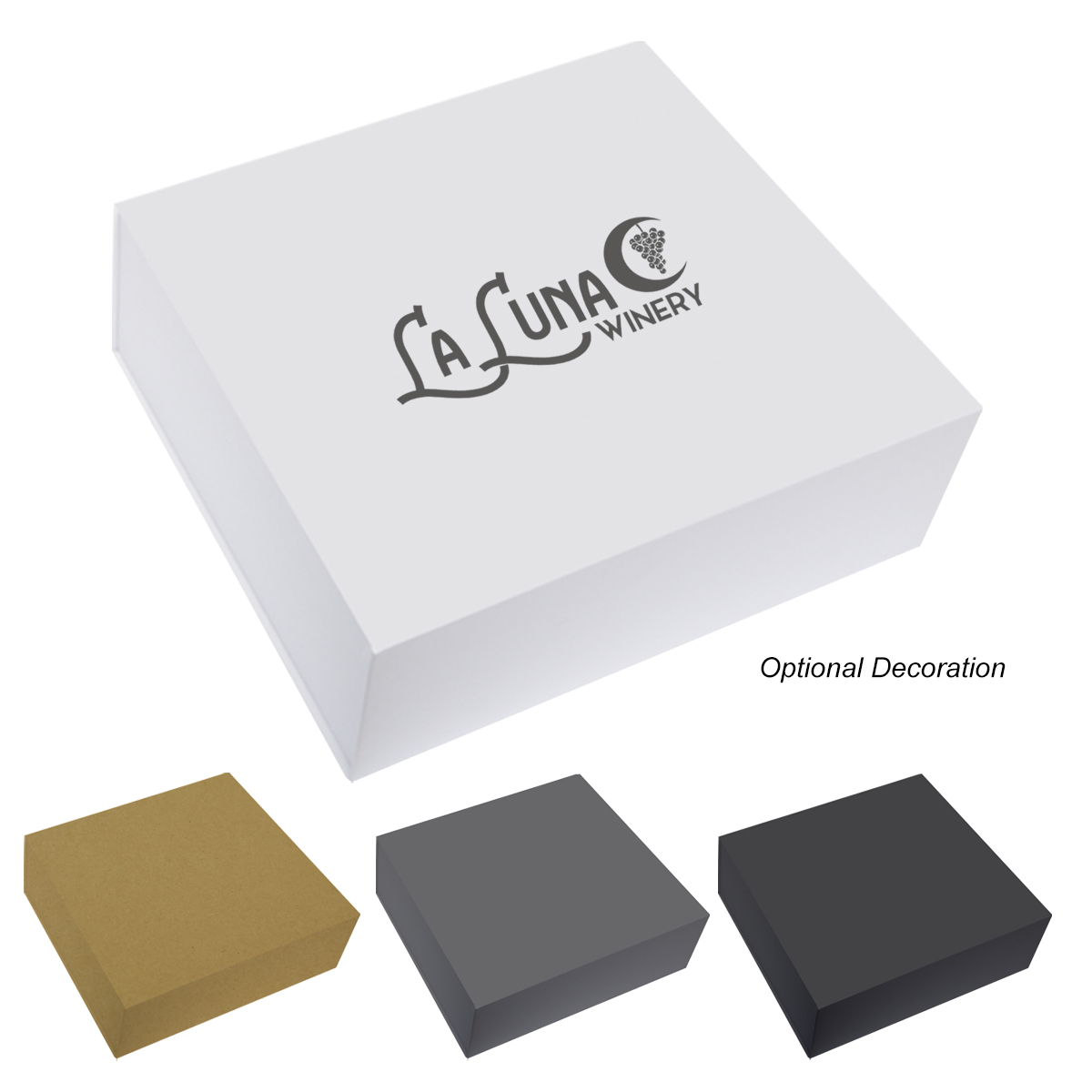 15\" W x 12\" Magnetic Closure Gift Box