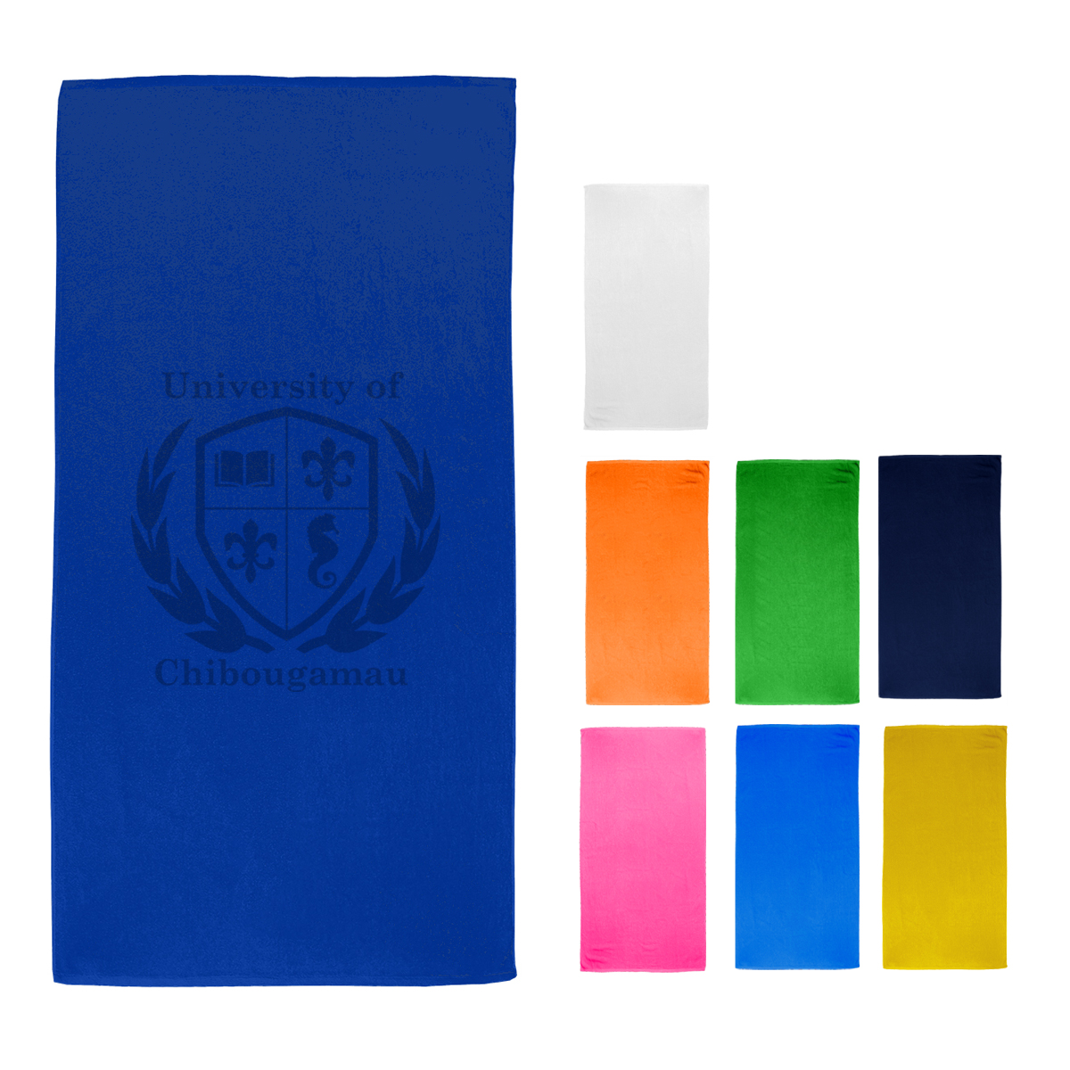 35\" X 60\" Velour Beach Towel