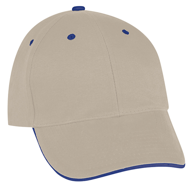 Customizable 100% Brush Cotton Cap