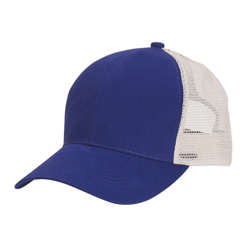 Affordable 100% Brushed Cotton Mesh Cap