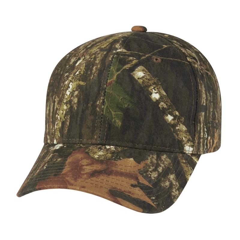 Cotton and Polyester Oak Hunters' Camouflage Cap