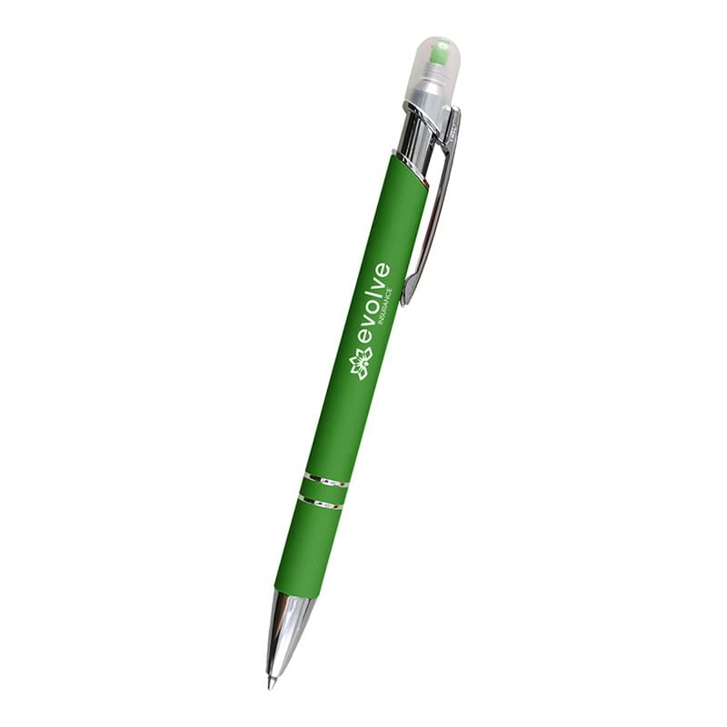 Mia Incline Pen With Highlighter