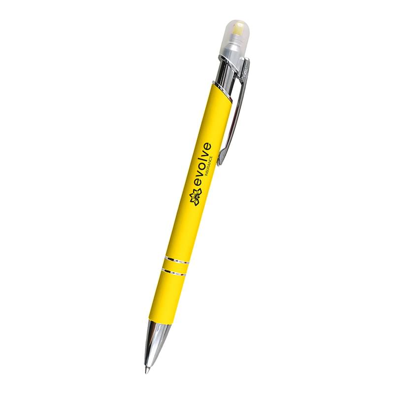 Mia Incline Pen With Highlighter