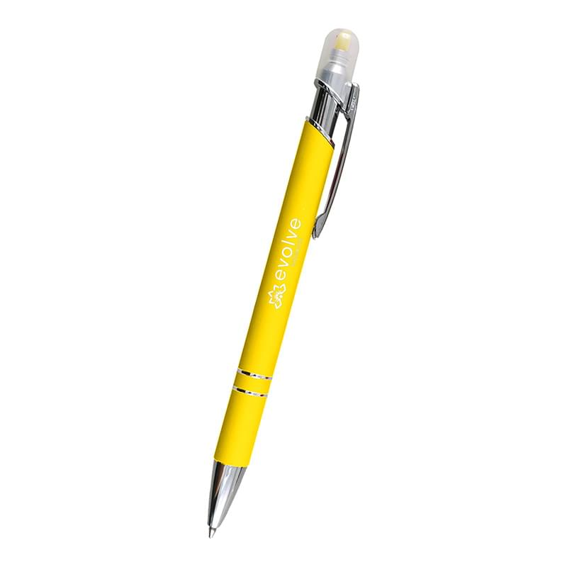 Mia Incline Pen With Highlighter