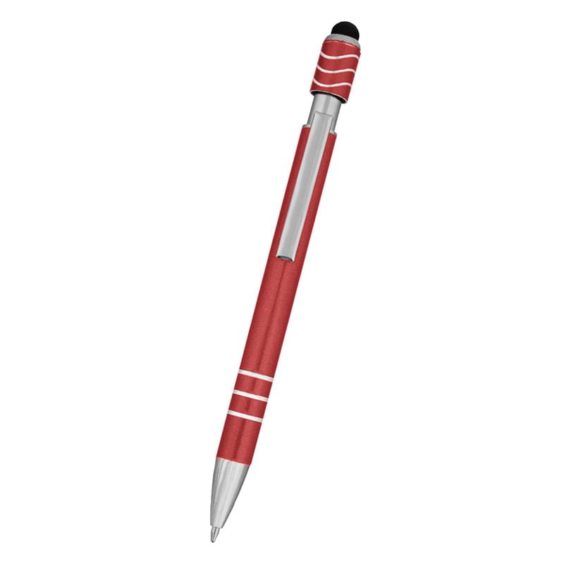 Spin Top Pen with Stylus