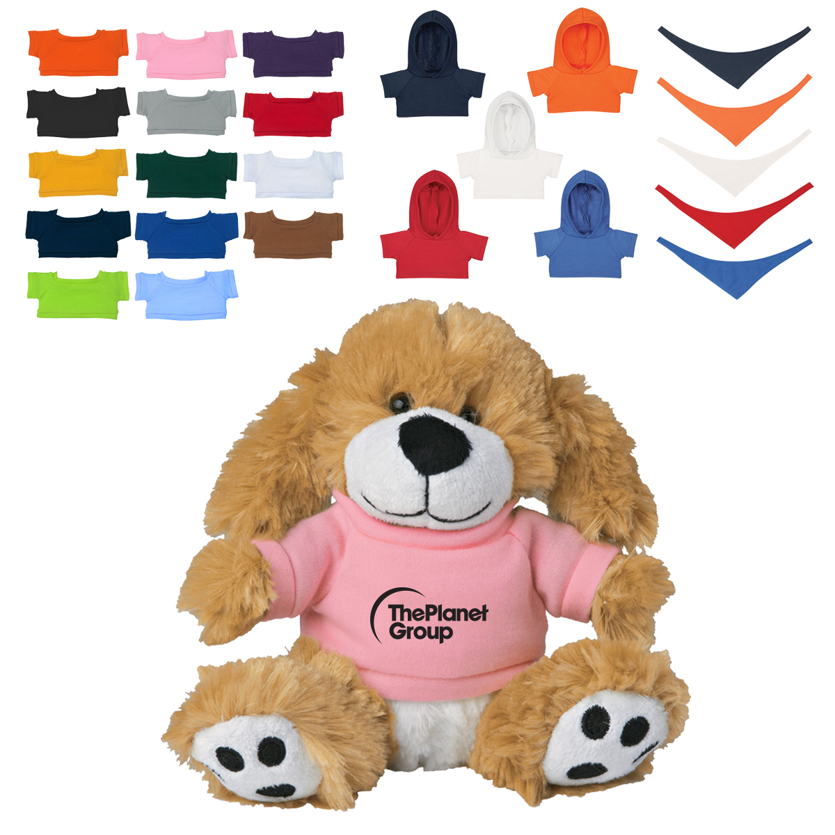 6" Big Paw Dog