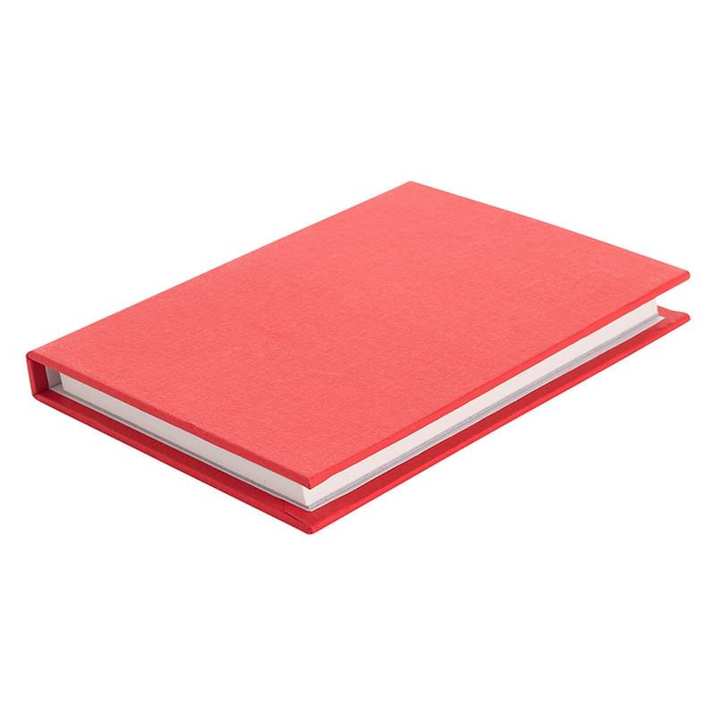 Notepad with Neon Sticky Notes and Flags