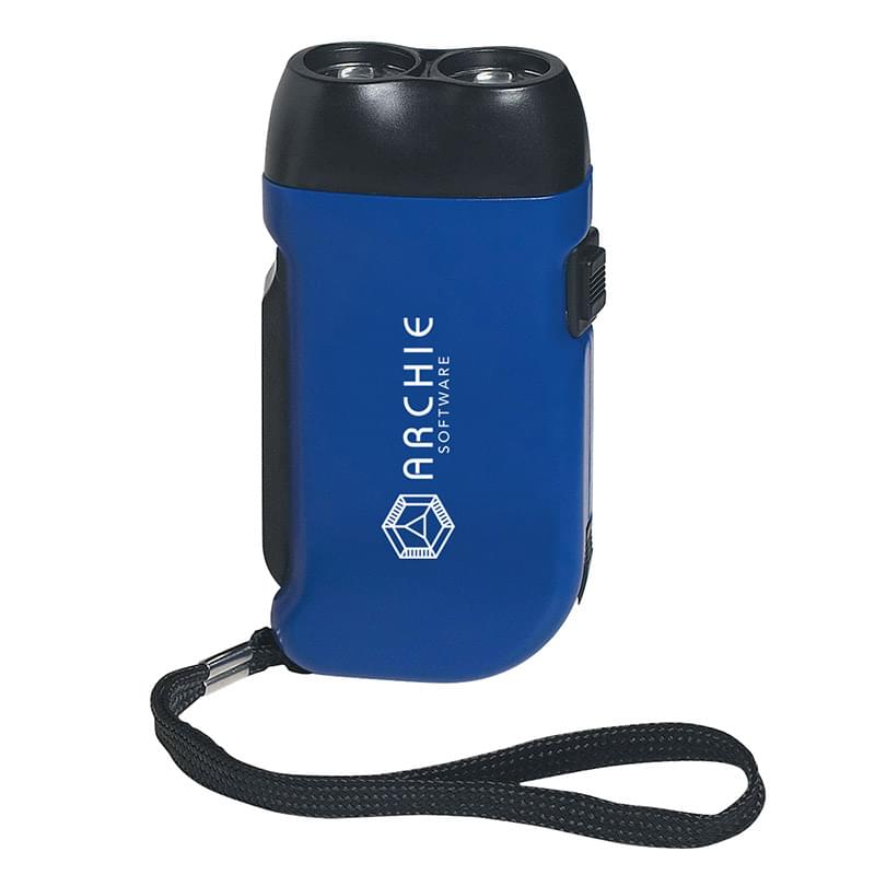 Grip-and-Squeeze Flashlight