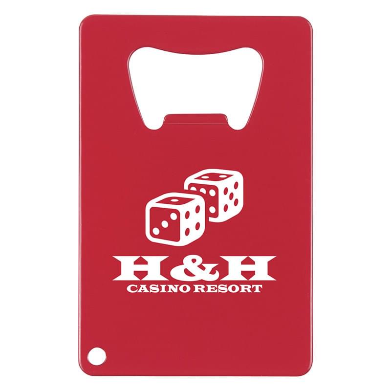 Card-Shaped Bottle Opener