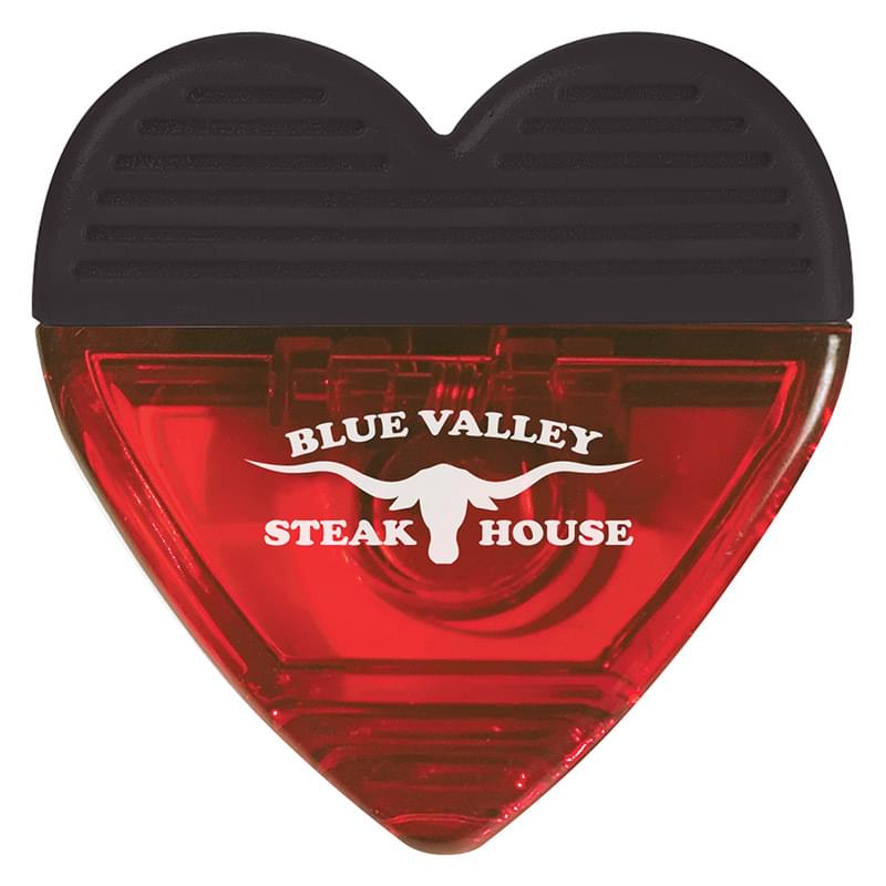 Heart-Shaped Note Clip
