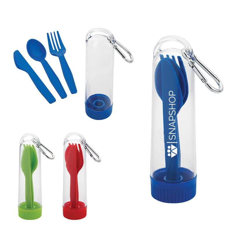 Carabiner Cutlery Set