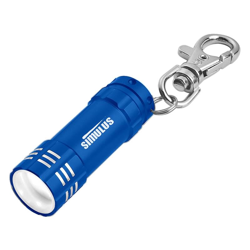 Miniature Flashlight Key Clip