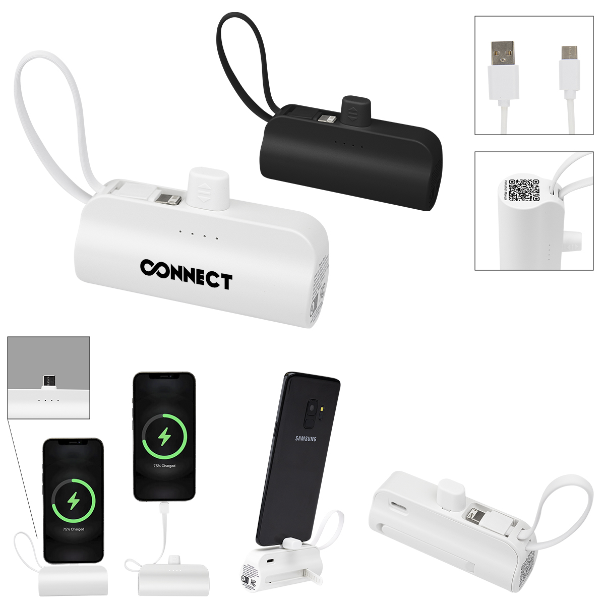 5,000 mAh Portable Power Bank