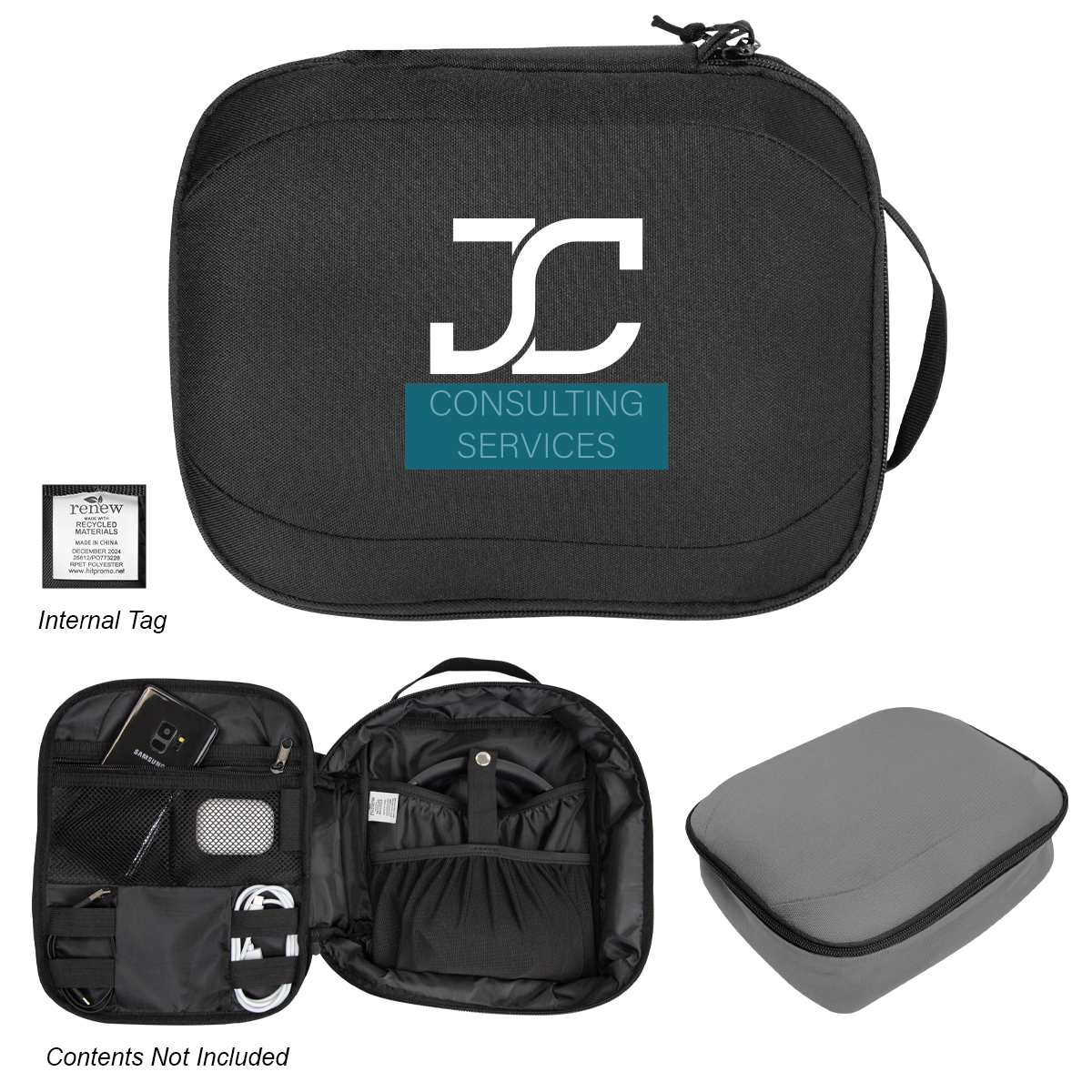 rPET Tech Travel Pouch