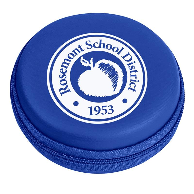 Circular Compact Electronics Case