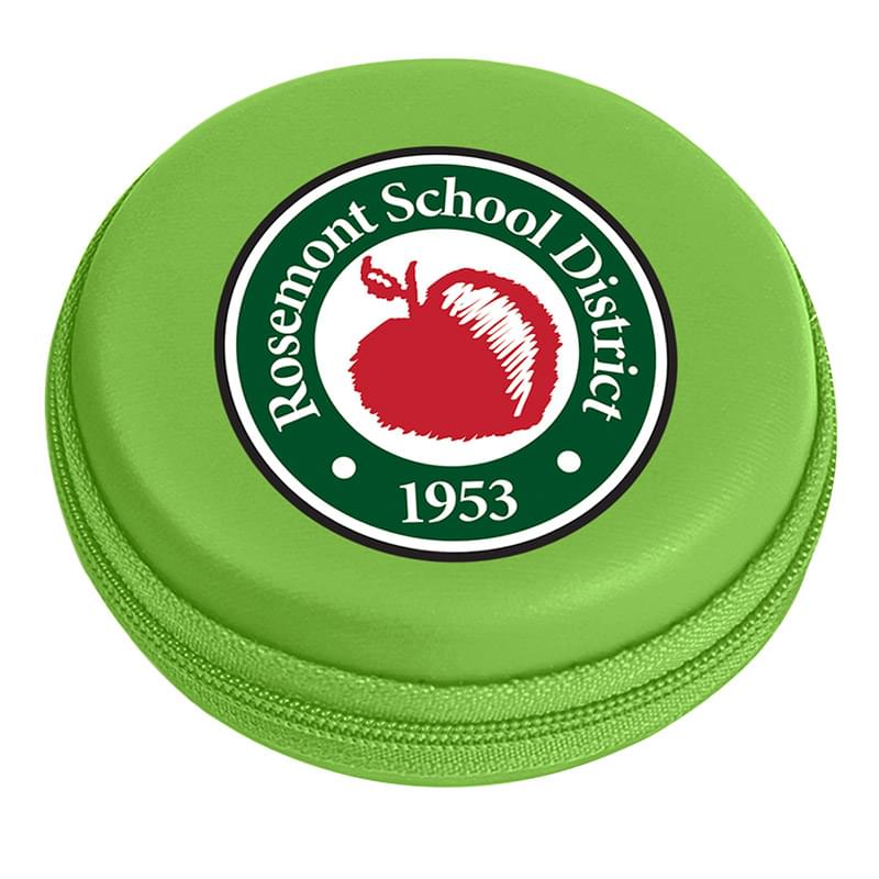 Circular Compact Electronics Case
