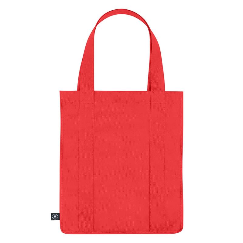 Non-Woven Shopper Tote Bag With 100% RPET Material