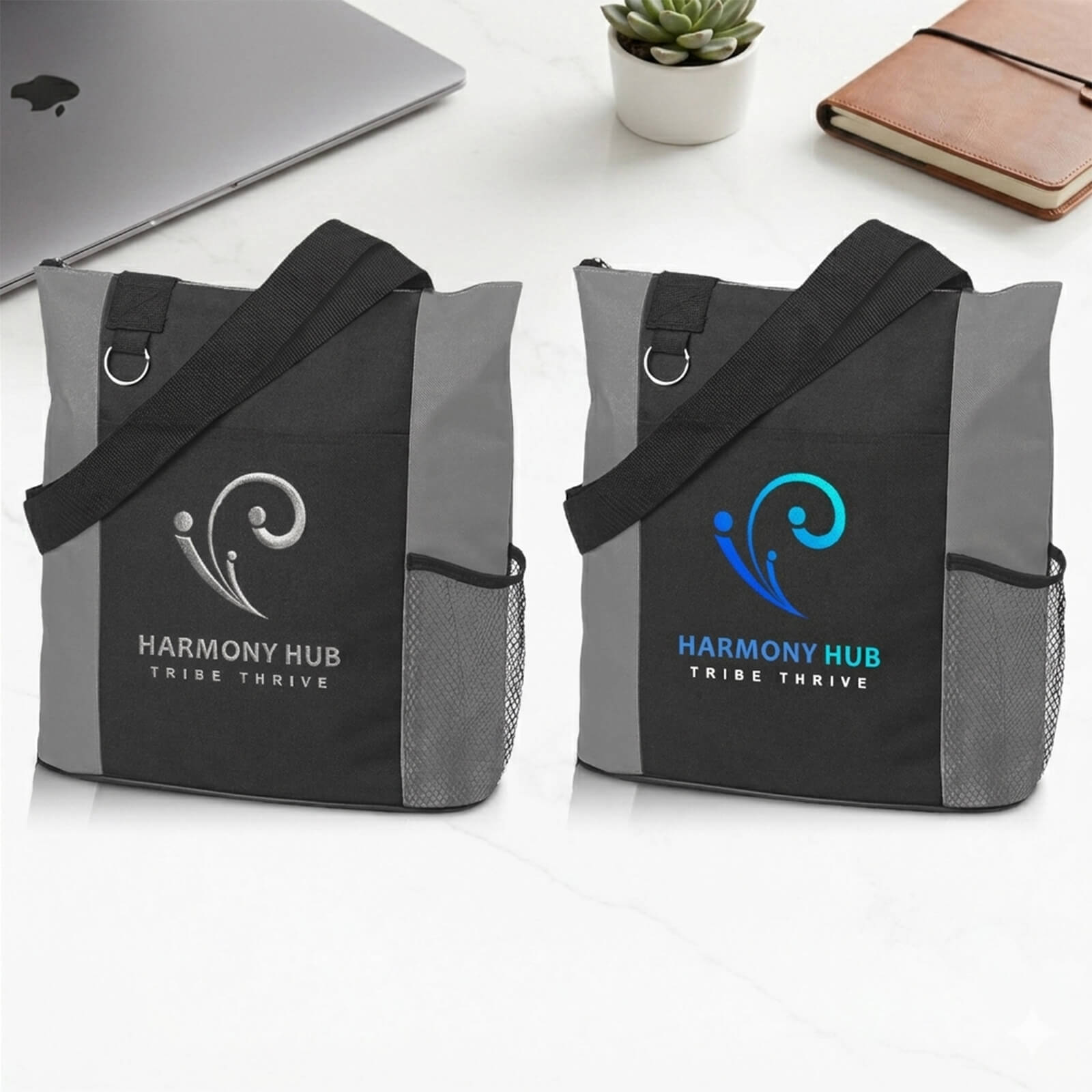 Zipper Tote Bag
