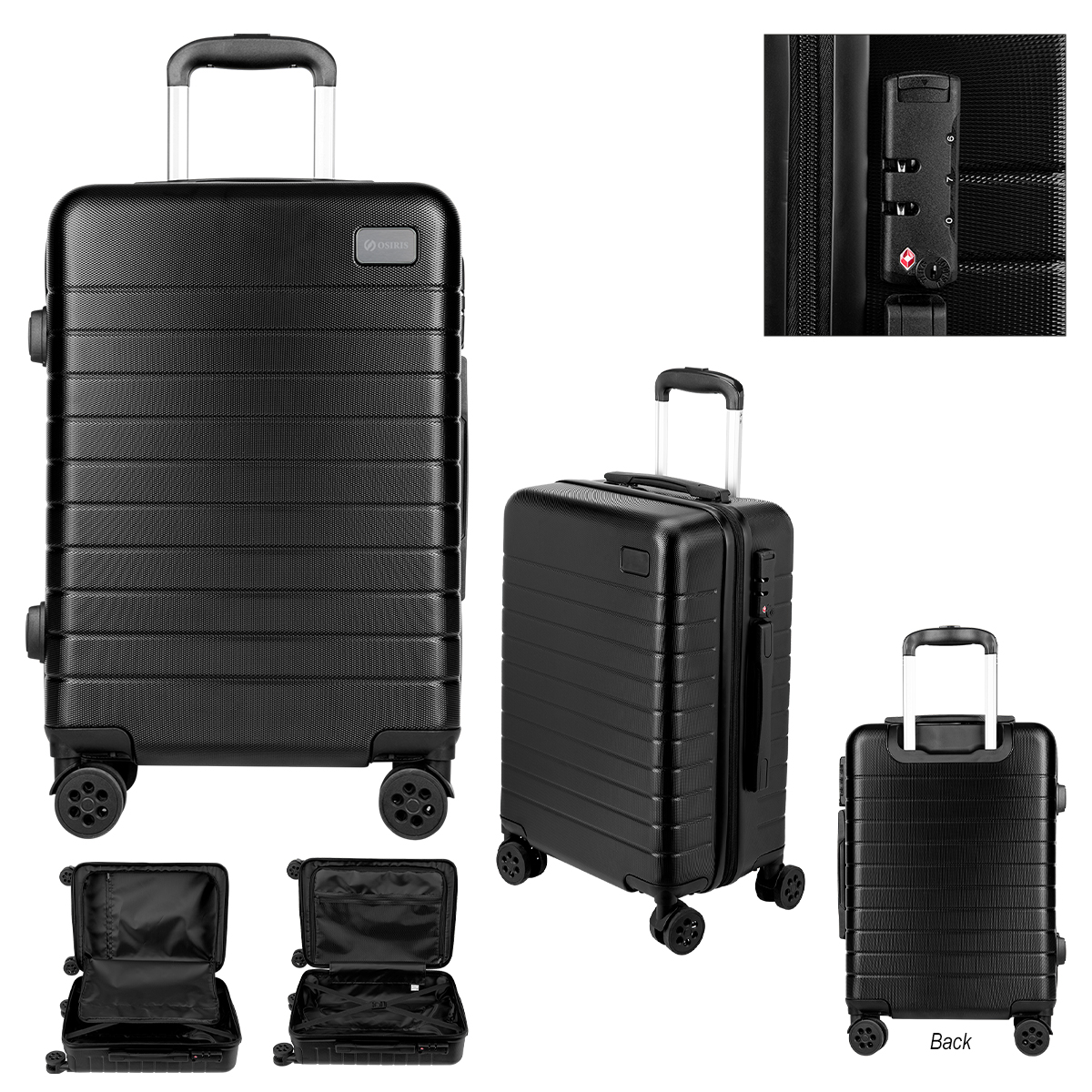 Stratus 22\" Hardside Carry-On Suitcase