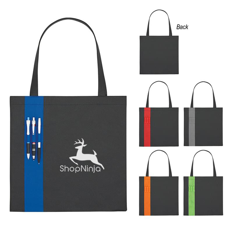 Striped Tote Bag