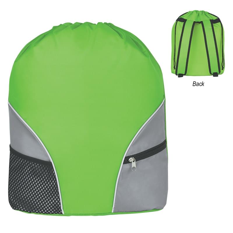 Durable Backpack with Drawstring Closure