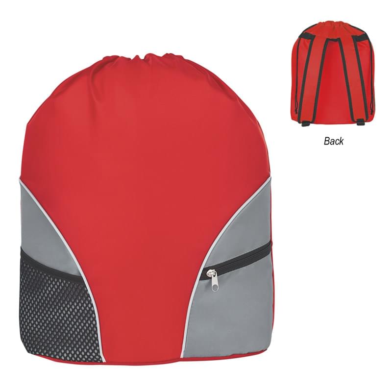 Durable Backpack with Drawstring Closure