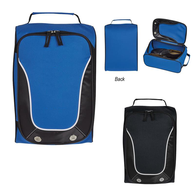 Double-Zippered Shoe Travel Pouch