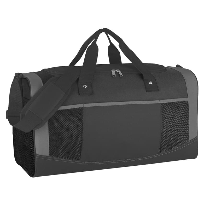 Double-Zippered Duffel bag