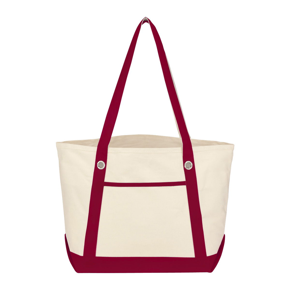 RECYCLED NATURAL WITH MAROON