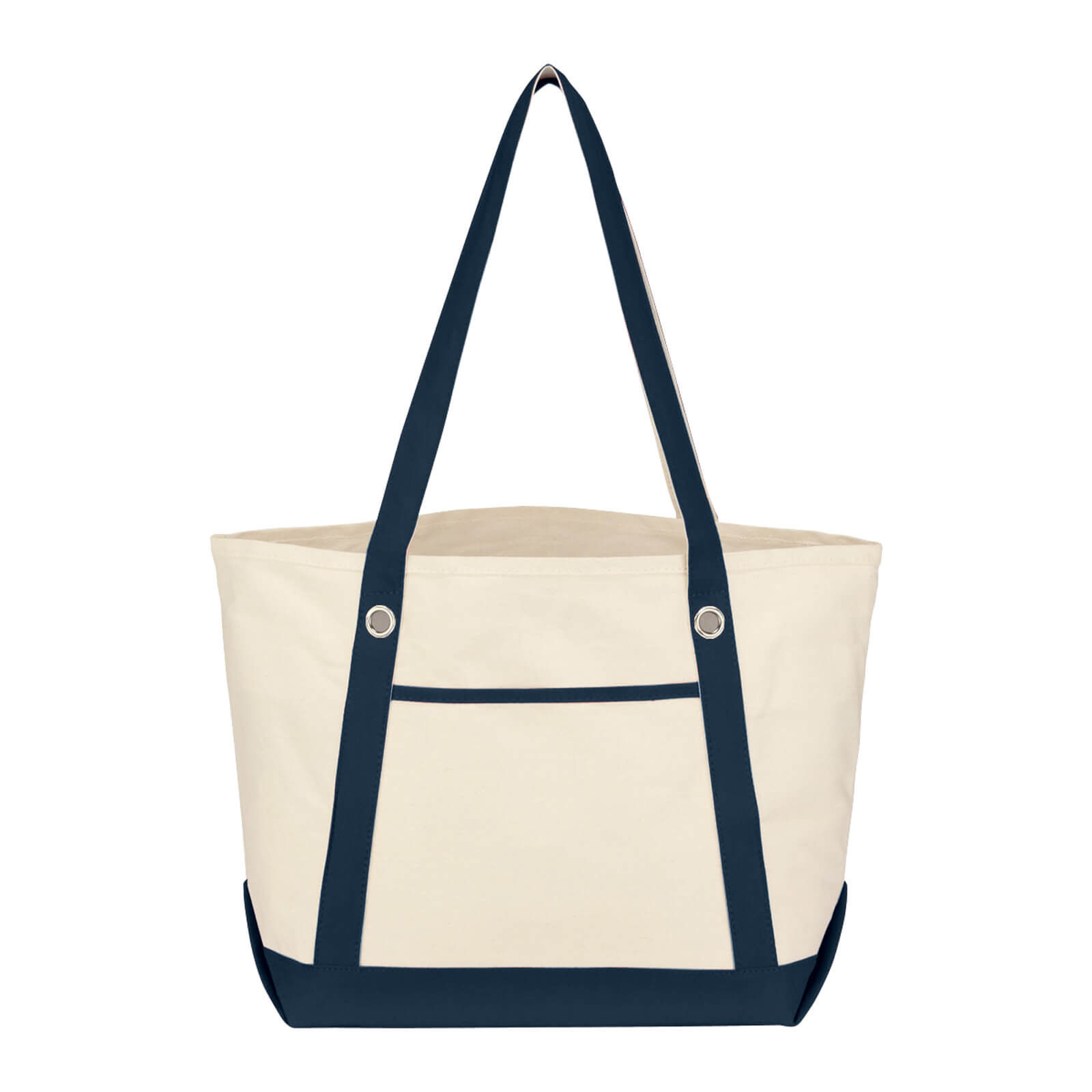 RECYCLED NATURAL WITH NAVY