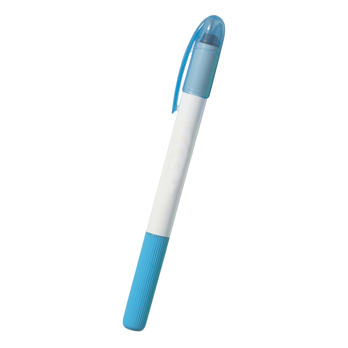WHITE WITH BLUE