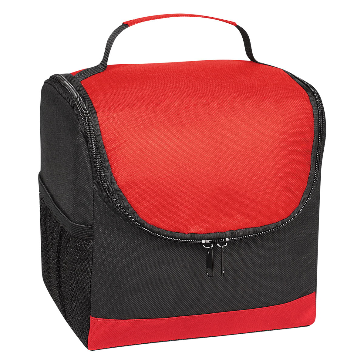 BLACK WITH RED