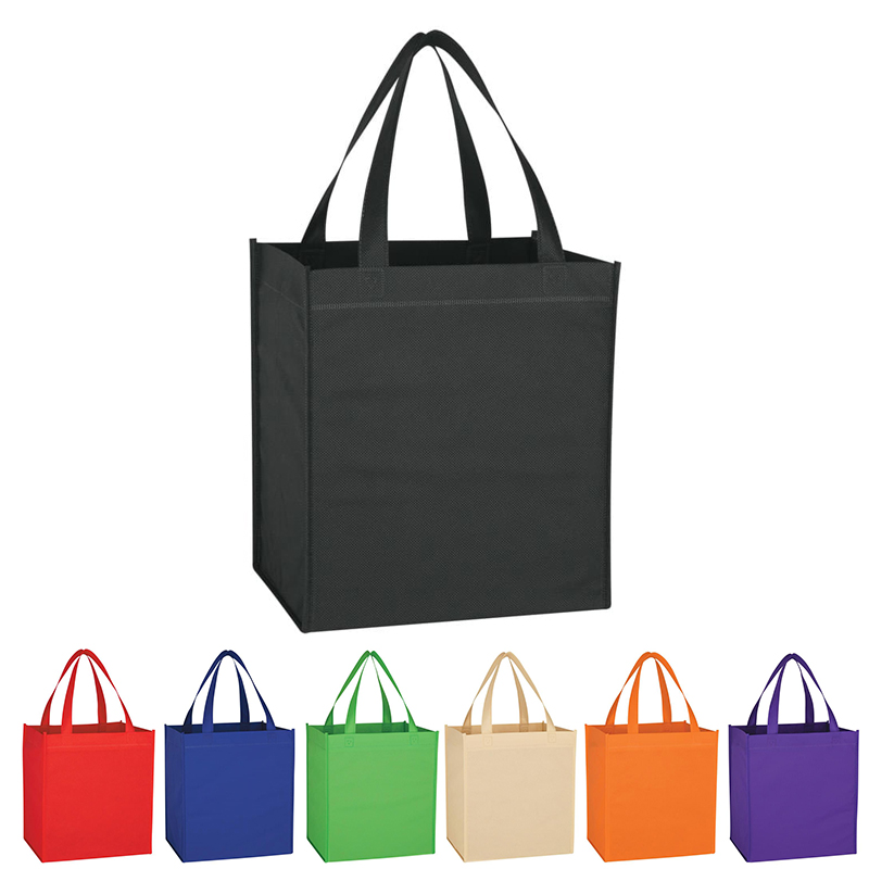 Reusable 80g Non-Woven Shopper's Tote Bag