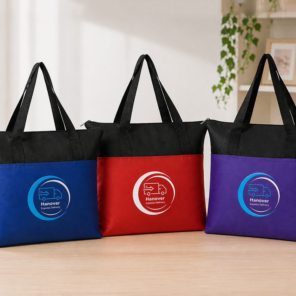 Non-woven Tote Bag with Zipper