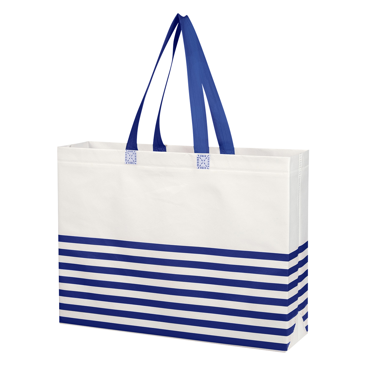 RECYCLED WHITE WITH ROYAL BLUE