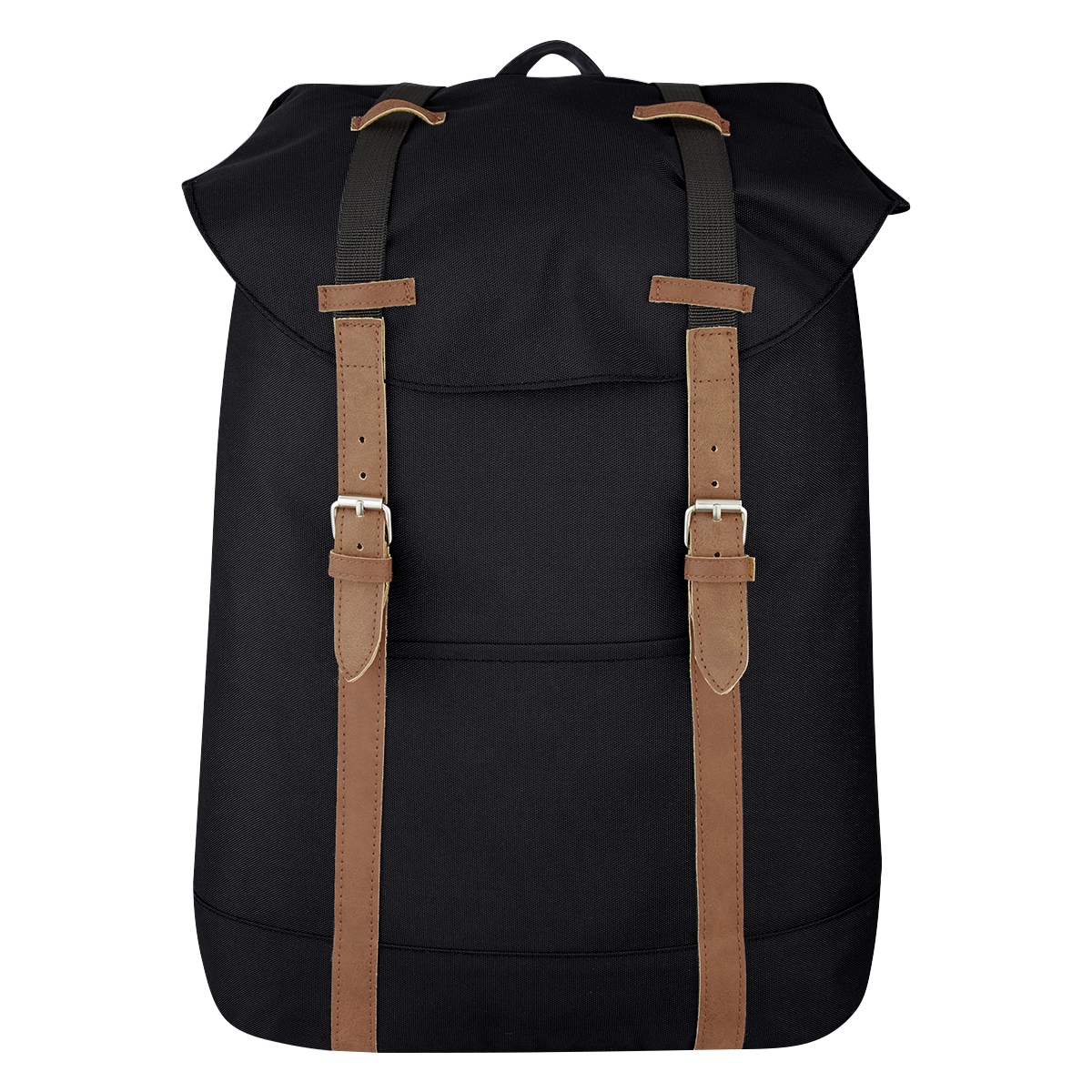 BLACK WITH BROWN