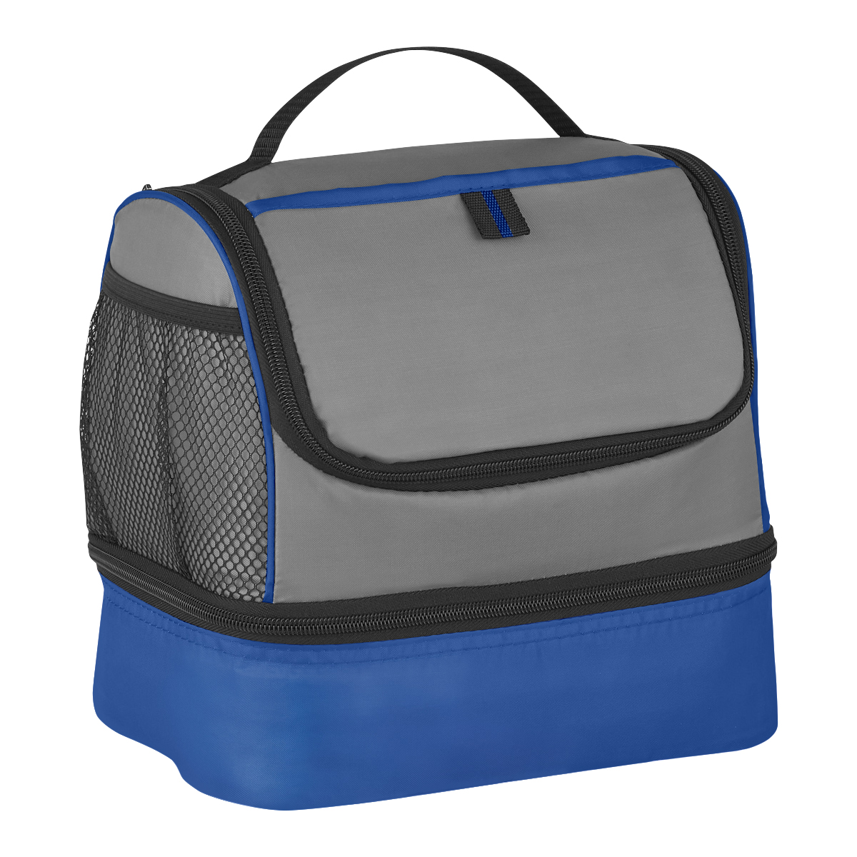 GRAY WITH ROYAL BLUE