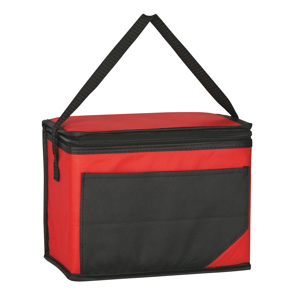 BLACK WITH RED