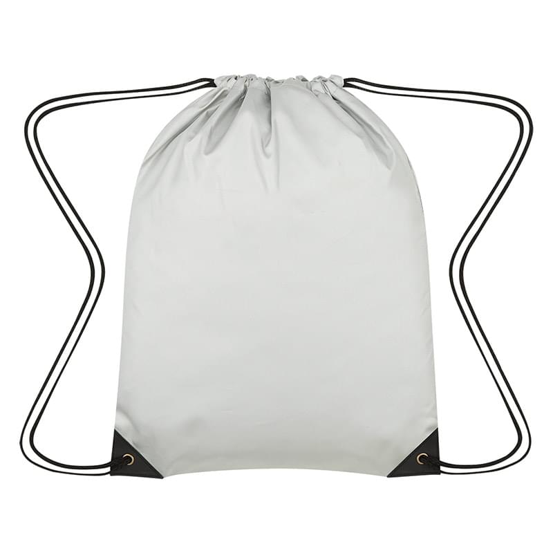 Reflective Drawstring Bag for Running