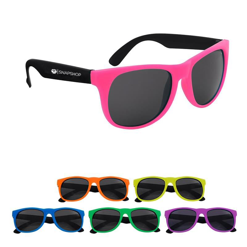 Kapowski Rubberized Sunglasses