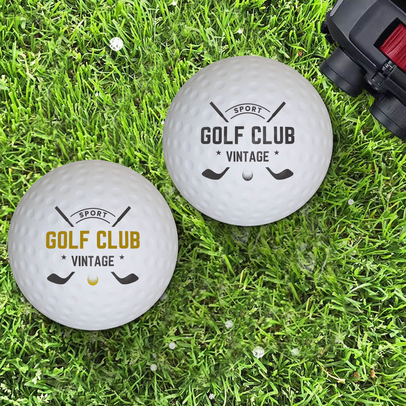 Stress-Relieving Golf Ball