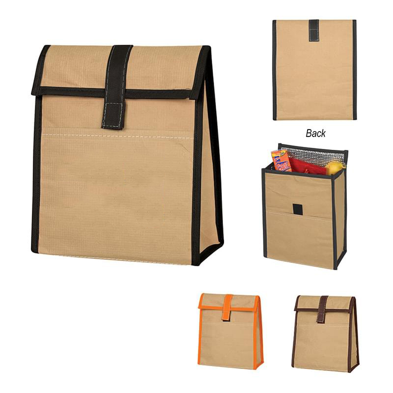 Woven Lunch Paper Bag