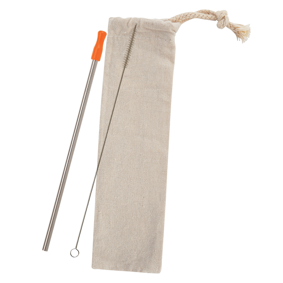 SILVER WITH ORANGE