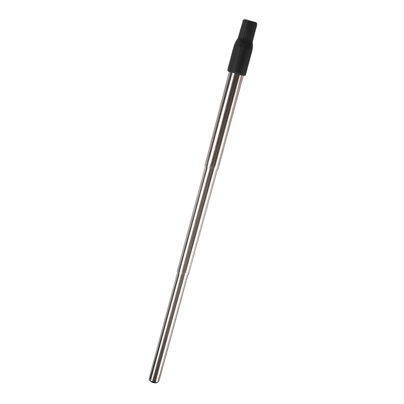 Greeting Card With Collapsible Stainless Steel Straw Kit