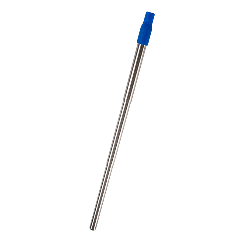 Greeting Card With Collapsible Stainless Steel Straw Kit