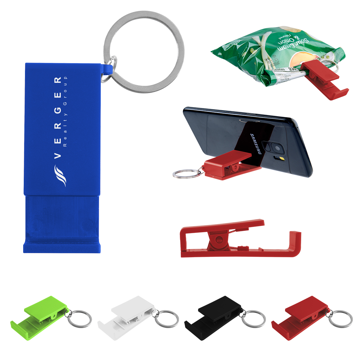 rABS Clip Phone Stand Key Ring