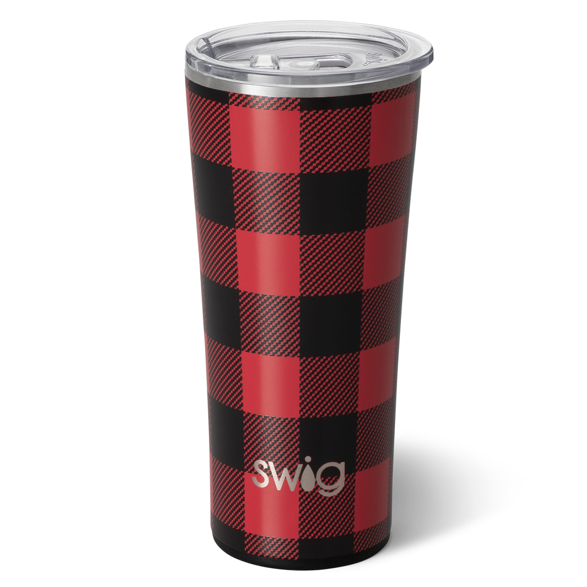 22 Oz. Swig Life Buffalo Plaid Stainless Steel Tumbler