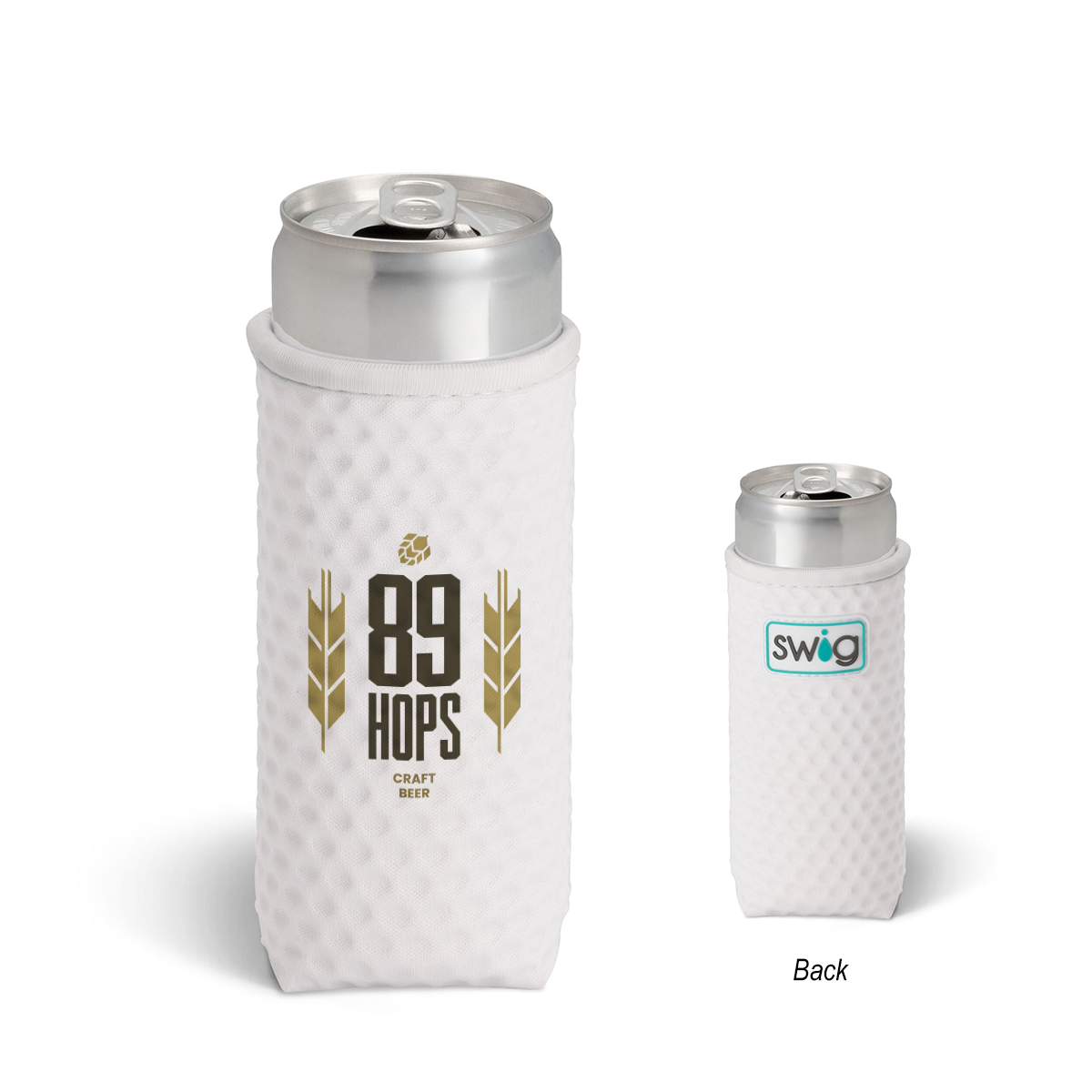 12 Oz. Swig Life Golf Ball Slim Can Coolie